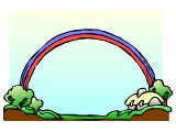 Rainbow border